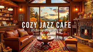 Sweet Jazz Music in a Cozy Coffee Ambience for a Positive Mood ☕ October Jazz Playlist 🍂 [upl. by Bow]