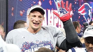 Rob Gronkowski Retires [upl. by Enialedam]