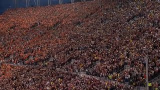 Virginia Tech’s Enter Sandman Entrance vs West Virginia  2022 College Football [upl. by Noterb897]