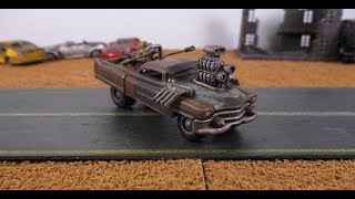 Gaslands UK COTM  February 2024 Cult of the V8 Hot Wheels  Custom 53 Cadillac [upl. by Coppock]