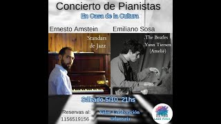 CONCIERTO DE PIANISTAS EN LAGO PUELO [upl. by Suhpoelc]