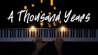 Christina Perri  A Thousand Years Piano Cover [upl. by Susi222]