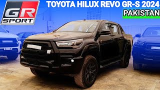 Toyota Hilux GRS 2024  Price in Pakistan  Hilux Revo GRS 2024 [upl. by Hgielime615]