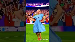 Erling Haaland DANCING Salsa football soccer viralshorts [upl. by Redleh]