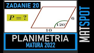 Planimetria  zadanie maturalne [upl. by Joan]