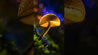 Macro Hacks Steel Wool amp Blue LED Light 🩵🍄 macrophotographyideas [upl. by Veejar]