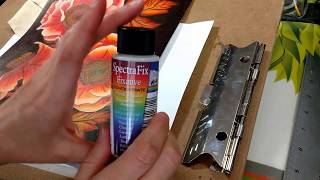 How to fix wax bloom and how to use a nontoxic fixative for colored pencils [upl. by Netsirhk848]