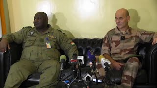 French forces in process of disengaging from Niger says head of French forces in Sahel region [upl. by Lusty]