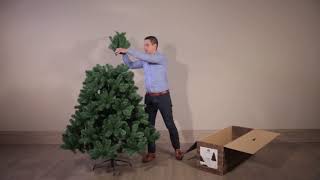 Everlands Christmas Tree Assembly Video [upl. by Rem127]