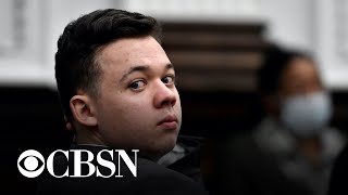 Kyle Rittenhouse trial closing arguments  CBSN [upl. by Aisetra]