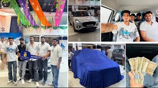 papa ji ke liye new kar gift 🎁 Swift car gift car [upl. by Irehj934]