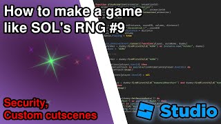 How to make a RNG game in Roblox Studio  Part 9 [upl. by Cuttie]