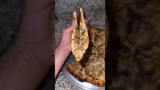 Shiitake Mushroom amp Caramelized Onion Pizza with Garlic Pecorino Cream [upl. by Keil]