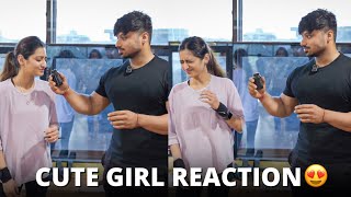 MAKING PEOPLE TRY SMELLING SALT IN A COMMERCIAL GYM  CRAZY REACTIONS 😍 [upl. by Eniron]