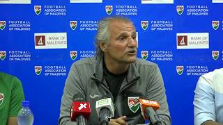 Petar Segrt claims he is targeting to take Maldives to next FIFA World Cup in 2022 [upl. by Gannie]