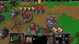 Warcraft 3 Reforged Beta Gameplay Human vs Orc 1080p60 Max Settings [upl. by Nnairam]