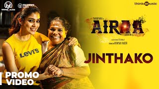 Airaa  Jinthako Song Promo Video  Nayanthara Kalaiyarasan  Sarjun KM  Sundaramurthy KS [upl. by Ikcin]