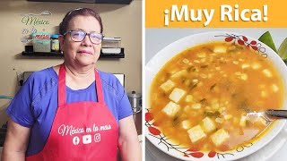 Sopa De Elote Con Queso Receta Sencilla Pero Muy Rica [upl. by Kwon]