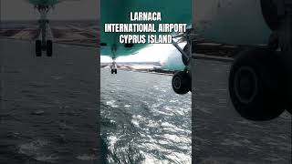 Watch This Amazing Landing At Larnaca Int Airport  Cyprus Airways A319CFM [upl. by Behlke488]