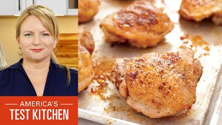 How to Make the Best OvenRoasted Chicken Thighs with Bridget Lancaster [upl. by Aryaz]