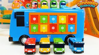 Car Toys for Toddlers  Tayo the Little Bus Amusement Park Playset [upl. by Casavant]