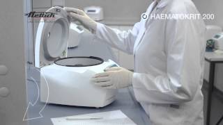 The Hettich HAEMATOKRIT 200 Centrifuge for Hematology amp Buffy Coat Analysis [upl. by Rehpinej]