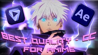 Best Quality amp CC For ANIME  Topaz  After Effect  4K Qualilty Tutorial [upl. by Argile36]