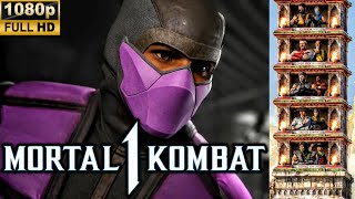 MK1 RAIN UMK3 SKIN KLASSIC TOWER GAMEPLAY GORO AS KAMEO 1080p 60 FPS MORTAL KOMBAT 1 MK12 [upl. by Tannenbaum780]