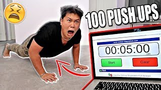 HOW TO DO 100 PUSHUPS EVERY DAY  5 Minute Body Workout [upl. by Gridley]