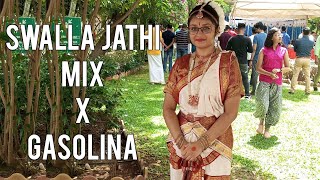 Swalla Jathi Mix x Gasolina  Indo Fusion Western dance  Onam celebrations  GB 2023 [upl. by Persian]