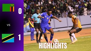 Zambia vs Tanzania Fulltime  01  worldcup2024 [upl. by Patsy208]