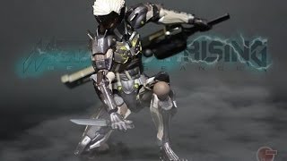 Toy Review Revoltech Raiden Metal Gear Rising Revengeance [upl. by Sucrad225]