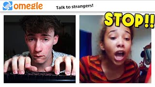 long typing TROLLING on OMEGLE funny omegle prank [upl. by Eidassac174]