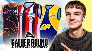 RANKING EVERY AFL GATHER ROUND GUERNSEY 2024 [upl. by Ahoufe381]