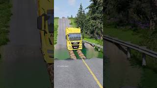 Dump trucks vs giant pit part685 shortvideo beamngdrive shorts india truck truckdriver [upl. by Assetak]