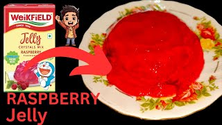 Homemade jelly Recipe  Weikfield Jelly Crystals Strawberry Flavour How to make homemade jelly [upl. by Rech]