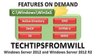 Features on Demand in Windows Server 2012 and Windows Server 2012 R2 [upl. by Ruphina]