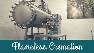 Flameless Cremation Water Cremation Alkaline Hydrolysis Facility and Explanation [upl. by Ydnor]