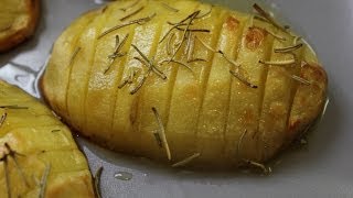 PATATAS AL HORNO CON ROMERO  BAKED POTATOES WITH ROSEMARY [upl. by Abate]