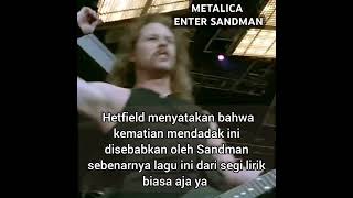 METALICA  Enter Sandman  bercerita tentang [upl. by Garwood]