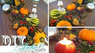 DIY Opulente HerbstDeko für den Tisch  Deko Kitchen [upl. by Hamon]