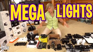 Mega Video Light Giveaway flat panels etc for photography and vlogging [upl. by Floro733]