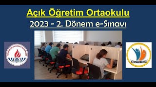 Açık Ortaokul eSınav Randevusu nasıl ve nereden alınır eSınav ve randevu tarihleri [upl. by Eoz]