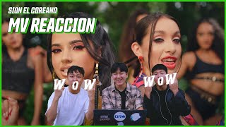 MV REACCION Coreanos Reaccionan a quotMaria Becerra Becky G  WOW WOWquot [upl. by Ayanat]