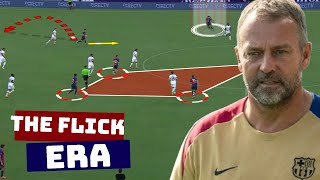 How Flick Is Solving Problems At Barca  Tactical Analysis  Barcelona 22 AC Milan [upl. by Gilmore545]