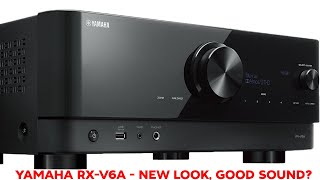 Yamaha RXV6A 8K Atmos AV Receiver Review [upl. by Aiblis]