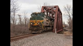 College Spring Break 2024 Railfanning Highlights [upl. by Adlesirg]