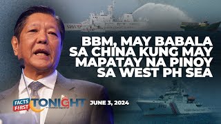 BBM may warning sa China [upl. by Trauts]