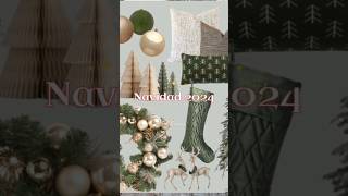 NAVIDAD 2024🌲❄️COLORES EN TENDENCIA Para Decorar navidad decoration [upl. by Elder506]