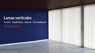 Cortinas verticales para las ventanas [upl. by Adlemi601]